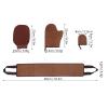 Self Tanning Mitt, 4 Pcs Soft Flocking Waterproof Membrane Oil Paint Exfoliating Sunless Reversible Self Tanner Mitt Easy to Apply Glossy Tanning Glove Sunless Tanner Mitt view 2