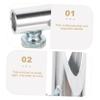 POPETPOP 5pcs Metal Pencil Sharpener for School Boys and Girls Eyebrow Makeup Portable Handheld Easy to Use view 2