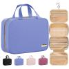 HOTOR Travel Toiletry Bag - Hanging Toiletry Bag for Women & Men, Makeup Bag/Big Comparment, Waterproof for Travel Accessories, Travel Essentials, Medium, Aegean-Blue view 1