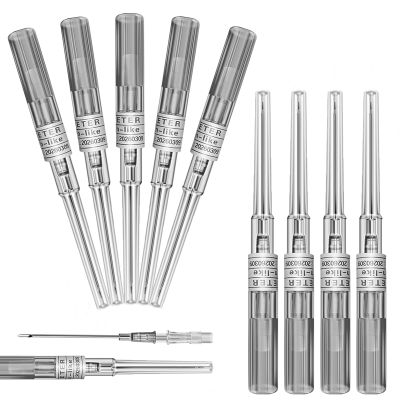 Catheter Piercing Needles - YONGDA 10Pcs 16G Catheter Needles Cateter Para Catheter Hollow Needles for Ear Nose Belly Cartilage Piercing Needles