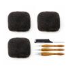 100% Human Hair for Dreadlock Extensions & Locs Repair, Afro Kinky Bulk Bundles with Crochet Hook Kit & Comb, Salon-Grade Natural Hair for Twists, Braids, Crochet Styles (16 Inch 90g) view 1