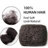 100% Human Hair for Dreadlock Extensions & Locs Repair, Afro Kinky Bulk Bundles with Crochet Hook Kit & Comb, Salon-Grade Natural Hair for Twists, Braids, Crochet Styles (16 Inch 90g) view 2