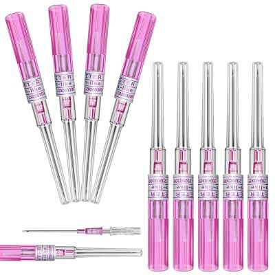 Catheter Piercing Needles - YONGDA 10Pcs 20G Catheter Needles Cateter Para Catheter Hollow Needles for Ear Nose Belly Cartilage Piercing Needles