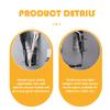 SHOWERORO Electric Razor Wall Holder Wall-Mounted Stainless Steel Shaver Stand for Bathroom Storage Space-Saving Organizer for Toothpaste Brushes and Sundries Design view 2
