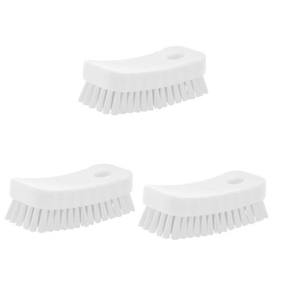 Mipcase 3pcs Hand Fingernail Scrub Brush Soft Bristles Nail Cleaning Tool for Nails and Toes Lightweight Design for Versatile Use Kitchen and Bathroom and Skin-friendly