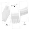 Mipcase 3pcs Hand Fingernail Scrub Brush Soft Bristles Nail Cleaning Tool for Nails and Toes Lightweight Design for Versatile Use Kitchen and Bathroom and Skin-friendly view 3