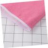 POPETPOP 6pairs Paraffin Wax Mitts and Gloves Foot Straps Soft and Cozy Manicure Supplies for Nourishing Skin for and Moisturizing Care Pink view 4