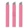 30PCS Nano Microblading Needles 0.15MM Pink Nano Fine Blade Tattoo Eyebrow Blades Microblade Embroidery Needles for 3D Eyebrow Semi Permanent Makeup (0.15mm 12Pins) view 3