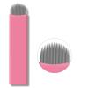 30PCS Nano Microblading Needles 0.15MM Pink Nano Fine Blade Tattoo Eyebrow Blades Microblade Embroidery Needles for 3D Eyebrow Semi Permanent Makeup (0.15mm 21U) view 1