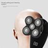 Head Shavers for Bald Men, 5 In 1 Electric Razor For Men Bald Head Shaver LED Display Nose Hair Beard Trimmer Clippers Facial Cleansing Brush view 3
