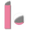 30PCS Nano Microblading Needles 0.15MM Pink Nano Fine Blade Tattoo Eyebrow Blades Microblade Embroidery Needles for 3D Eyebrow Semi Permanent Makeup (0.15mm 21Pins) view 2
