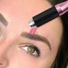 30PCS Nano Microblading Needles 0.15MM Pink Nano Fine Blade Tattoo Eyebrow Blades Microblade Embroidery Needles for 3D Eyebrow Semi Permanent Makeup (0.15mm 14U) view 4