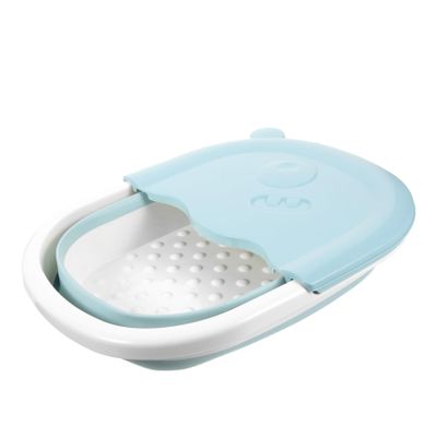 POPETPOP Practical Creative Footbath Foldable Household Foot Soak Basin Foot Massage Wash Basin for Boys and Girls