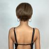 Heat Resistant Synthetic Natural Straight Hair Wigs Brown Blonde Black Pixie Short Wig For Women ss165-1 view 2