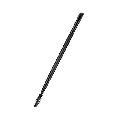 FRCOLOR Double End Makeup Brush Lightweight Wood Handle Nylon Hair Dual Sided Eyeshadow Brush for Precise Eye Makeup Application and Lash Grooming