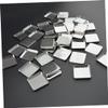 FOMIYES 168pcs Metal Eyeshadow Pans Empty Square Pans Magnets Blusher Pressed Powder Palette view 3