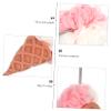 NOLITOY 1pc Bath Ball Shower Sponge Loofah Ice Cream Bath Sponges Bathing Body Wash Sponge Back Washing Scrubber Flower Shower Bathroom Loofah Bath Luffas or Child Cartoon Washing Ball view 4