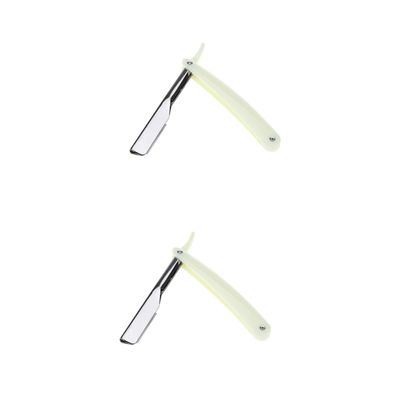 FOMIYES 4pcs Chic Vintage Manual for Men Barber Shaver for Shaving for Beards and Hair Portable Design for Home and Travel