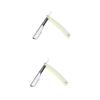 FOMIYES 4pcs Chic Vintage Manual for Men Barber Shaver for Shaving for Beards and Hair Portable Design for Home and Travel view 1