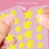 Shocking Yellow Stars + Hearts Pimple Patches, Acne Spot Dots, Party Pack 72 Count, Hydrocolloid, Niacinamide, Centella, Calendula, Tea Tree Oil, All Skin Types view 3
