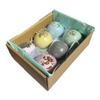 6 Pack - 2.12oz Luxury Handmade Bath Bombs with Essential Oils - Made in USA - Vegan, Cruelty Free, Moisturizing, Relaxing, Aromatherapy, Gift for Women and Men - by Bomb Cosmetics view 1
