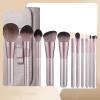 Eye Makeup Brushes Eyeshadow Brush Set -12 Pcs Soft Synthetic Eyeshadow Blending Brush Kit - for Blending Eyeshadow, Eyeliner, Crease, Eyebrow - Long Lasting, Apply Better, Flawless Looku. view 2
