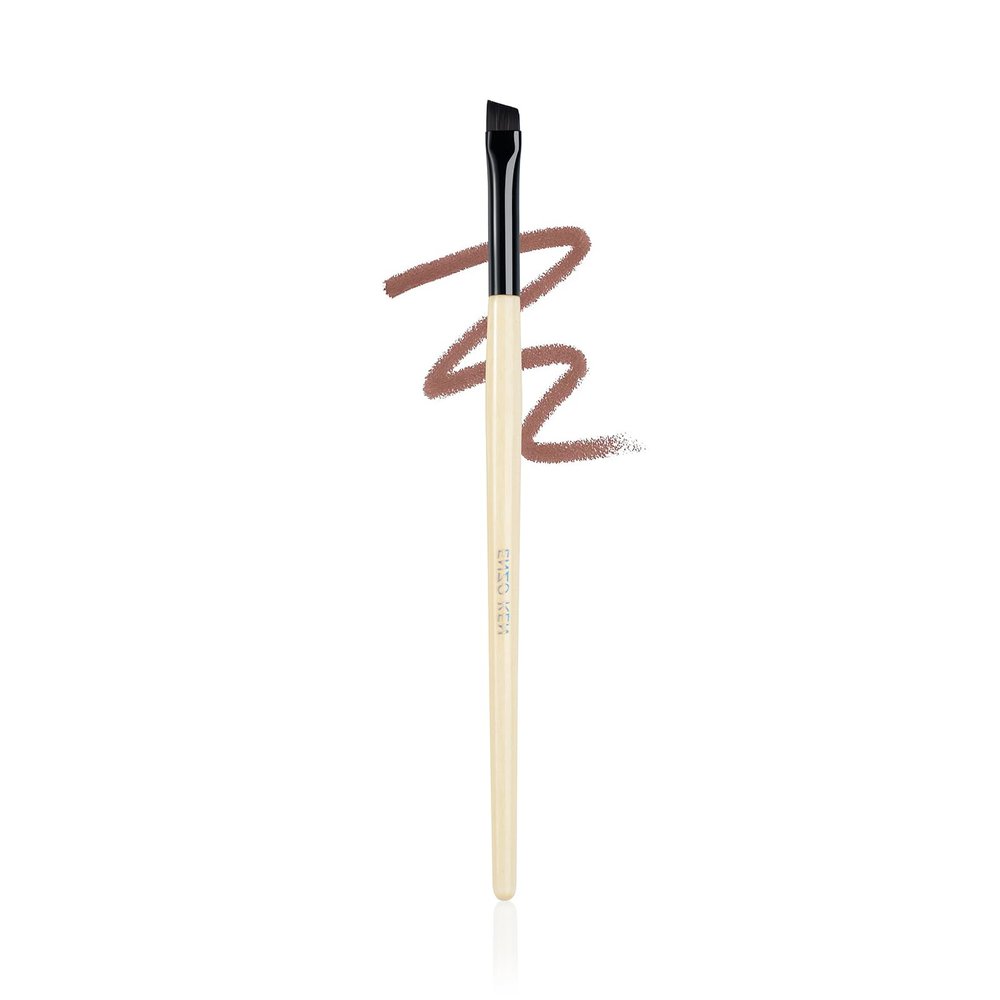 ENZO KEN Flat Angled Eyebrow Brush, Fine Angled Eyeliner Brush, Flat Eyebrow Brushes, Angled Brow Brush, Winged Eyeliner Brush. (E806)
