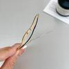 10pcs Metal Hollow Out Hair Barrettes, Cloud-shaped Hollow Clip, Cutout Snap Broken Hair Clips, Cloud Shaped Hollow Clip, Cloud Shaped Non Slip Hairpin, Minimalist Hair Clip (Color : D) view 2