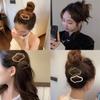10pcs Metal Hollow Out Hair Barrettes, Cloud-shaped Hollow Clip, Cutout Snap Broken Hair Clips, Cloud Shaped Hollow Clip, Cloud Shaped Non Slip Hairpin, Minimalist Hair Clip (Color : D) view 4