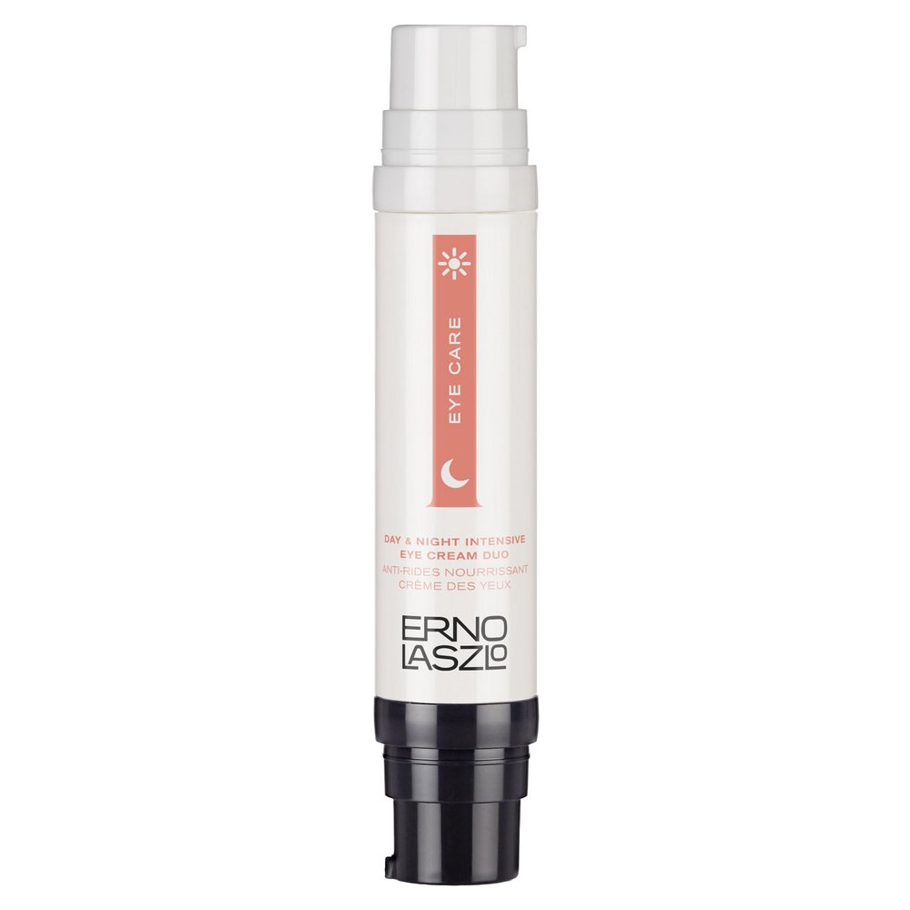 Erno Laszlo Day & Night Anti-Wrinkle Intensive Eye Cream, Mature Skincare, Anti-Aging Eye Cream Helps with Dark Circles, Fine Lines, Crows Feet, 2 x 0.27 Fl. Oz.