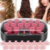 15pcs Electric Hair Perm Rods with Hair Clips, Low Temperature Hair Styling, Constant Temperature forand Lasting Hair Curling (US Plug) view 3