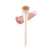 ENZO KEN Angled Blush Brush, Blush Makeup Brush, Detail Blush Brush, Fluffy Blush Brushes for Cheeks, Contour Makeup Brushes, Power Contour Brush - Gold and Pink, 11L04B view 1