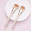 ENZO KEN Angled Blush Brush, Blush Makeup Brush, Detail Blush Brush, Fluffy Blush Brushes for Cheeks, Contour Makeup Brushes, Power Contour Brush - Gold and Pink, 11L04B view 2