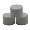100pcs/lot White 20mm Double-layer Bottle Cap,Childproof Lid,Press&Turn Plastic Cap with Aluminum Foil Gasket Inside view 1