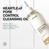 Anua Double Cleanser Duo for Facial Cleansing : Heartleaf Pore Control Cleansing Oil & Heartleaf Quercetinol Pore Deep Cleansing Foam for Double Cleansing, Korean Skincare view 2