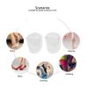 3 Pairs Moisturizing Socks, Spa Socks for Dry Cracked Feet, Reusable and Washable view 3