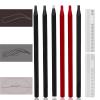 Microblading Supplies Waterproof Eyebrow Pencil-6 Pieces Red Brow Lips Mapping Pencil Set For Marking, Filling, Outlining, Tattoo Makeup Kit And Permanent Makeup Eye Brow Lip Liners (6PCS Mixed Color) view 1