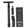 FOMIYES 3 Sets Manual Shaver Edge Razor Blades Shaver Metal Razor Manual Shaving Cutter Old Type Razor Manscape Trimmer for Men Reusable Razor Hair Razor Beard Double Sided Abs Double Edge, Black view 1