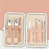 7/8/10/16/18pcs Nail Clipper Set Stainless Steel Manicure Tool Ear Pick Dead Skin Scissors Beauty Tools Set,10pcs view 1