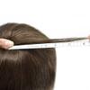 Full French Lace Mens Toupee Human Hair Replacement System Soft Lace Bleached Knots Natural Hairpieces for Men 8"X10" #4 Medium Brown-120% density view 4