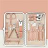 7/8/10/16/18pcs Nail Clipper Set Stainless Steel Manicure Tool Ear Pick Dead Skin Scissors Beauty Tools Set,16PCS view 1