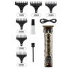 cdar Adjustable Cutting Length Clipper 1 Set LCD Hair Professional Carved Haircutting with Large Screen Display Maximum Control Beard Trimmer for Bronze A view 1