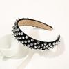 BaBakiak Punk Studded Headband, Rock Roll Hair Band, Spike Hair Clips for Halloween Cosplay Party (Black) view 2