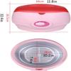 Waxing kit Wax Melting Machine with Heat Insulation Board Luminum Alloy Inner Tank Lid is Made of Plastic Material Suitable for Beauty Skin Care Hair Removal Ect view 2