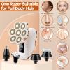 Electric Razor for Women, 7D Facial Hair Removal, 5-in-1 Wet/Dry Bikini Trimmer, Electric Shaver for Women, Rechargeable Face Shaver for Arms Legs Armpit Pubic Area, Painless Womens Grooming Kit view 2