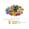 150 Pcs Hair Jewelry for Braids Dreadlocks Beads Aluminum Hair Rings Hair Clips Adjustable Metal Cuffs for Hair Braids Accessories view 2