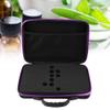 Xcello 60 Bottle Essential Oil Carrying Case, Hard Shell EVA Organizer for 5ml and 15ml Bottles(31cm-Violet) view 3