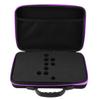 Xcello 60 Bottle Essential Oil Carrying Case, Hard Shell EVA Organizer for 5ml and 15ml Bottles(31cm-Violet) view 4
