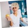 FOMIYES 3pcs Absorbent Hair Cap Hair Towel Wrap for Women Quick Dry Soft Comfortable Hair Drying Towel Bow view 3