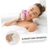 FOMIYES 3pcs Absorbent Hair Cap Hair Towel Wrap for Women Quick Dry Soft Comfortable Hair Drying Towel Bow view 4
